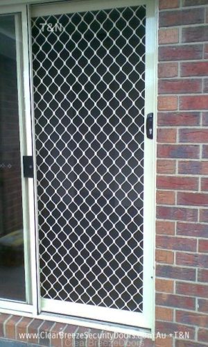 Standard Diamond Grille Screen Doors North West Melbourne